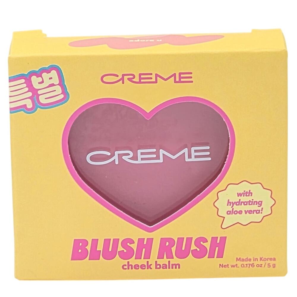 $9 Add-On When Bundled with $6+ Crème Blush Rush Cheek Balm Adore You K Beauty